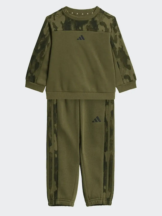 Kinder Sweatpants Set Mit Bluse Khaki