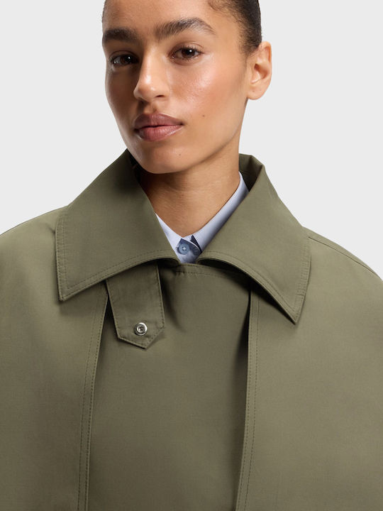 Women's Olive Gabardine