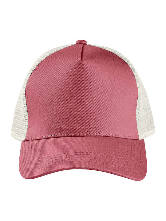 Five Panel Trucker Mesh Cap 04451 Sol's Blink Pink Folk Off Five Panel Trucker Mesh Cap 04451 Sol's Blink Pink Folk Off