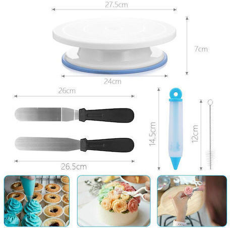 SPV Pastry Tools Set of Stainless Steel 28x7.5cm 110pcs