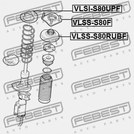 Febest Federbein Für Volvo XC 90