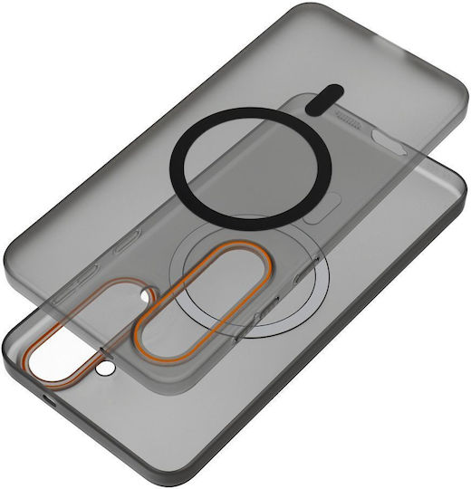 Case Xiaomi 17 Go Orange Compatible Magsafe Black