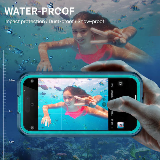 Waterproof Case Apple Iphone 16 Shellbox Carbon Black