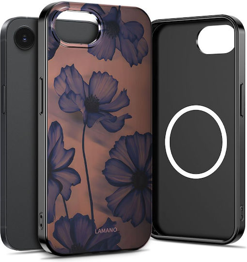 Tech-protect Lamano Magsafe Case Iphone 16e 17e Brown-purple