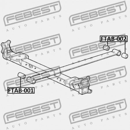 Febest Koni Puffer Für Fiat Ducato 230 1994-2002
