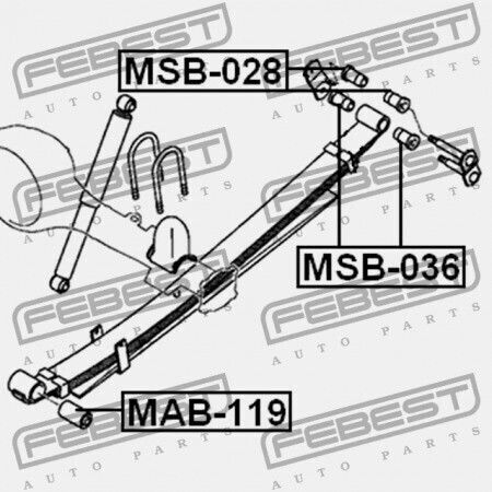 Купе за Задна Пролет Мицубиши Пайеро V20-50 1990.10-1999.11 Jpn Mb584531