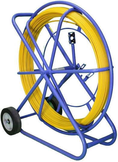 Extralink Pilot Cable Puller Pilot 9mm 200m Frp Fiberglass Diameter 9mm Length 200m Yellow