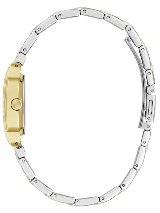 Guess Etta Battery Watch with Metal Bracelet