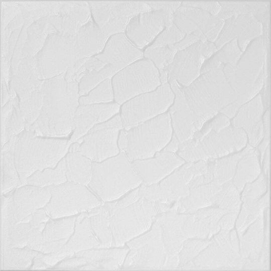 3D Стенен Панел Бял 50x50см 3D Стенен Панел Бял 50x50см