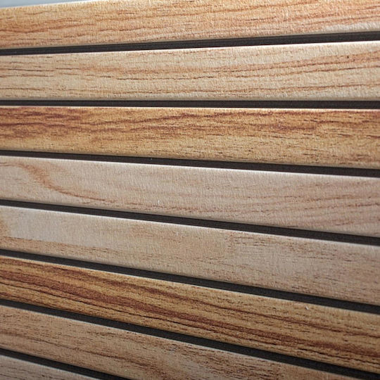 3D Стенен Панел От Стиропор С Лепило Кафяв 100x48x2см
