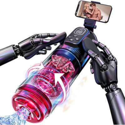 Premium Männlicher Masturbator mit Vibration