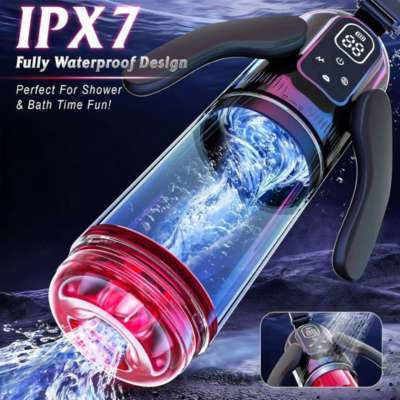 Premium Männlicher Masturbator mit Vibration