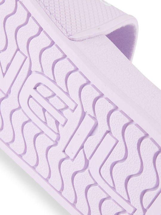Damen-Flip-Flops - Hausschuhe in Lila Farbe