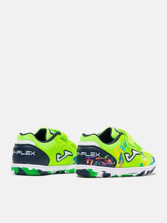 Top Flex IN Kids Indoor Soccer Cleats Green