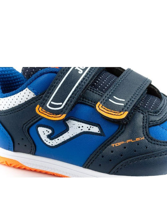 Top Flex Jr IN Kids Indoor Soccer Cleats Blue