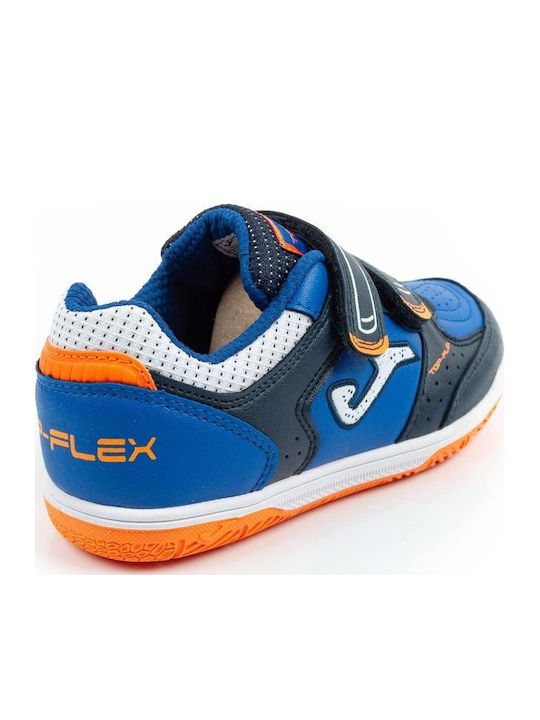 Top Flex Jr IN Kids Indoor Soccer Cleats Blue