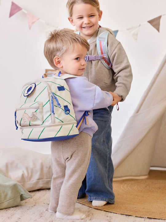 Laessig Happy Trails Frog School Backpack Elementary