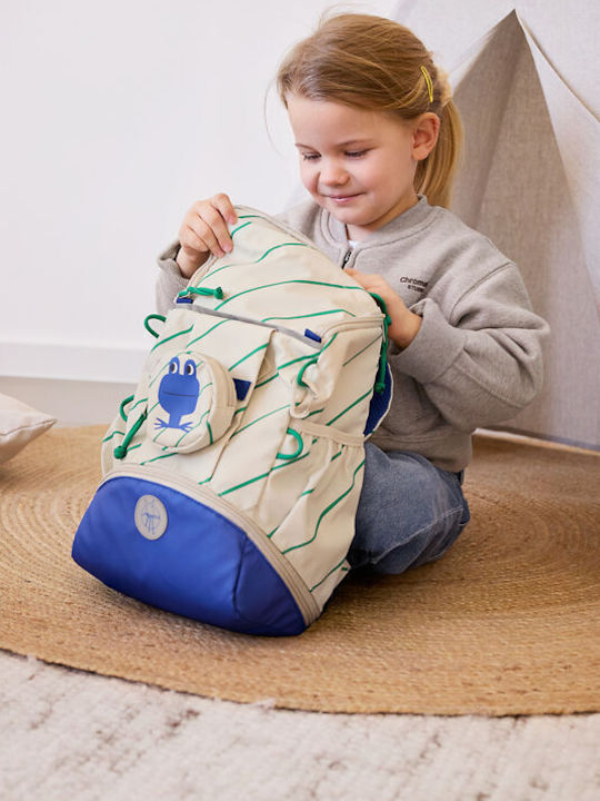 Laessig Happy Trails Frog School Backpack Elementary