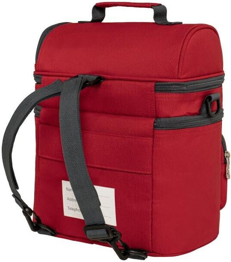 Polo Double Cooler Училищна термо чанта за храна Сива