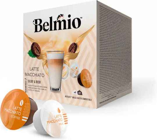 Belmio Κάψουλες Espresso Συμβατές με Μηχανή Dolce Gusto 16caps