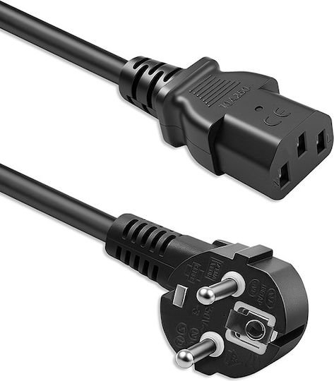 Qoltec Schuko / IEC C13 / IEC C14 - Schuko / IEC C13 / IEC C14 Cable 3m