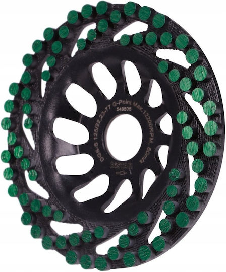 Distar Grüne Punkt Schleifscheibe 125 X 22,23mm