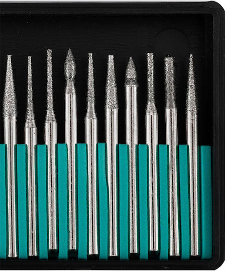 Graphite Diamond Milling Cutter Set Mini Grinder 30 Бройки