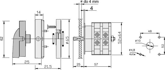 Elektromet Βιομηχανικός Διακόπτης 924058