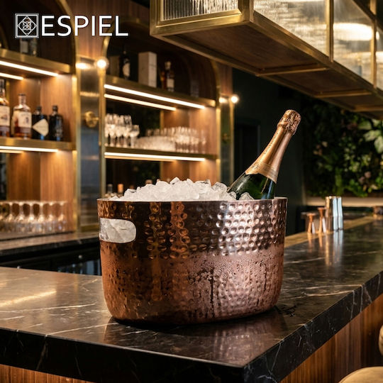 Espiel Σαμπανιέρα Αλουμινίου 4lt με Διαστάσεις 25x18.5x19.5cm