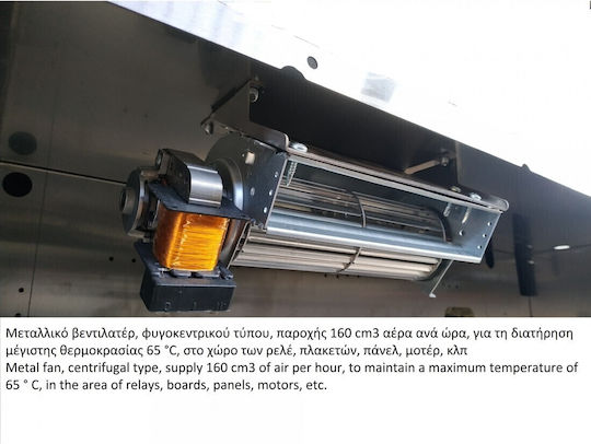Aninox Three-Phase Electric Oven with Steam 31kW FDA-20-G/N-1/1-E-A
