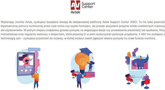 Avtek Afișaj Interactiv Tactil 65"