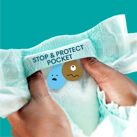 Pampers Πάνες με Αυτοκόλλητο Active Baby Monthly Pack No. 4 για 9-14kg 180τμχ