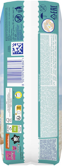 Pampers Πάνες Βρακάκι Splashers No. 4 για 9-15kg 11τμχ