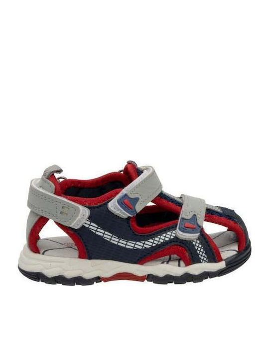 Sandale Tip Pantof Multicolor 24.SAVAS-160 Navy