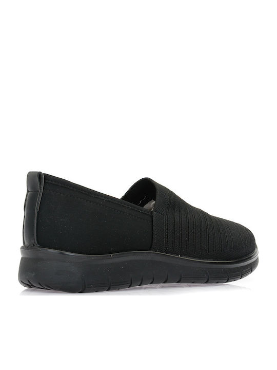 Damen Slip-Ons Schwarze