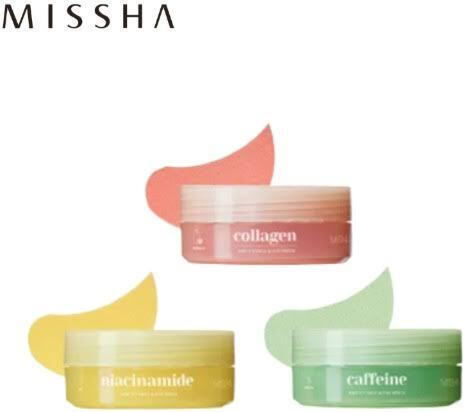 Missha Airy Fit Niacinamide Brightening Face & Eye Patch Glow Eyes Face 60 Patches