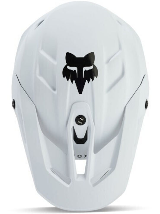 Fox V3 Solider Weiß Motorradhelm Motocross DOT / ECE 22.06
