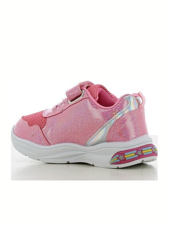 Unicorn Παιδικά Sneakers με Φωτάκια Φούξια