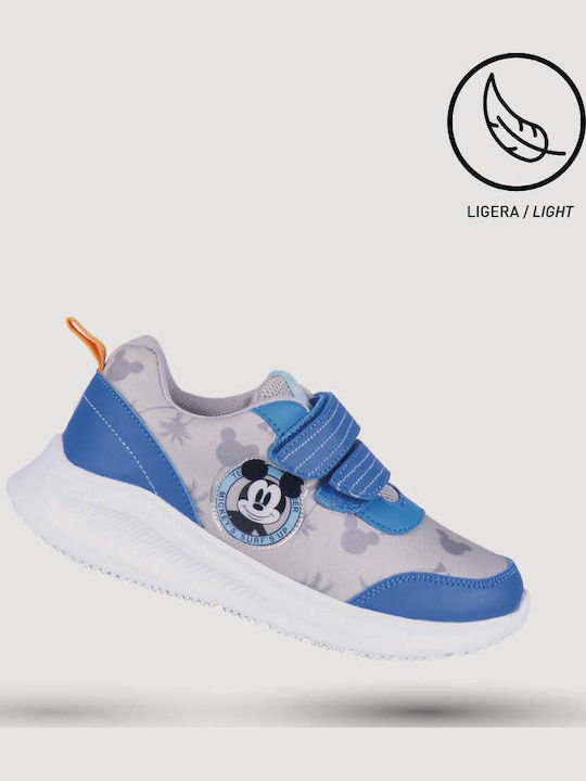 Sneaker Mickey Încălțăminte sport Joasa pentru copii cu scai Albastre