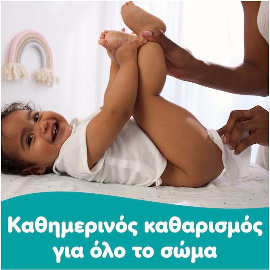 Pampers Fresh Clean Бебешки Кърпички Без Алкохол и Парабени 160 Бр