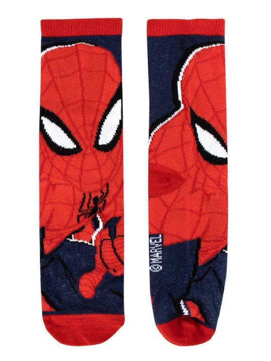 Spiderman Kindersocken RED-BLUE 4 Paar