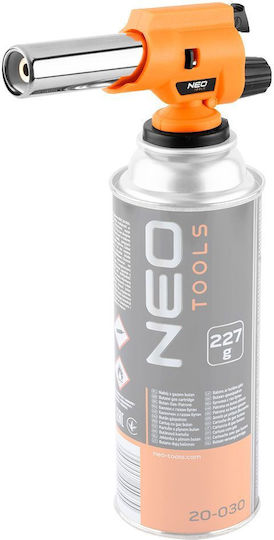 Neo Tools Bunsenbrenner mit Zündung für Butangas