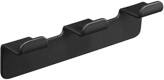 Inter Ceramic Трипластова Кука За Баня С Винтове Сребриста Inter Ceramic Трипластова Кука За Баня С Винтове Сребриста