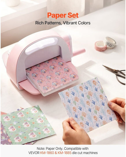 Vevor Double Sided Scrapbooking Leaves 72 Sheets 1 Piece