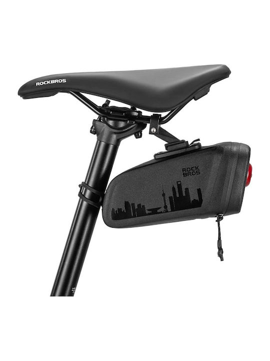 Rockbros Bicycle Saddle Bag 0.66lt Black