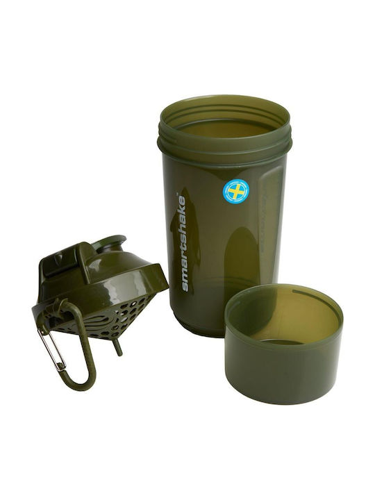 SmartShake Original2Go Plastic Protein Shaker 800ml Green