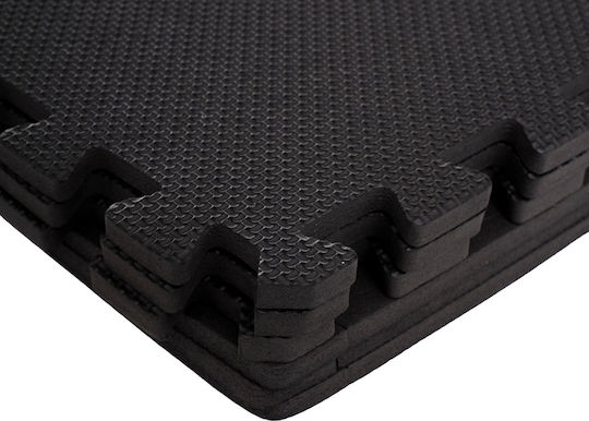 Kraft & Dele Podele Puzzle de Gimnastică Negre 60x60cm 6buc