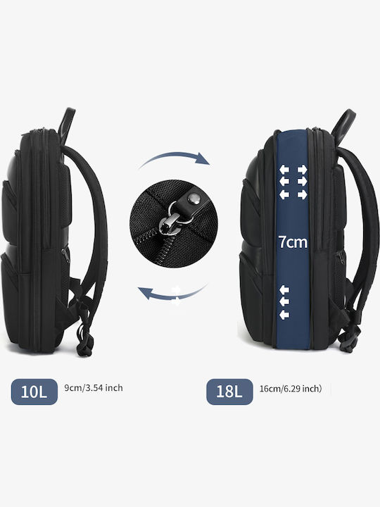 Tigernu Laptop Backpack for 15.6" Laptop in Black Colour T-L9121