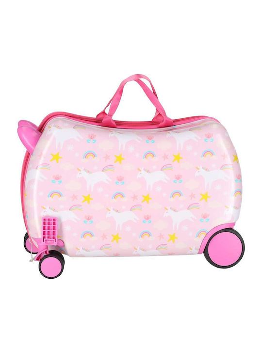Kinder Handgepäck Hartschalenkoffer Rosa Pink Unicorn