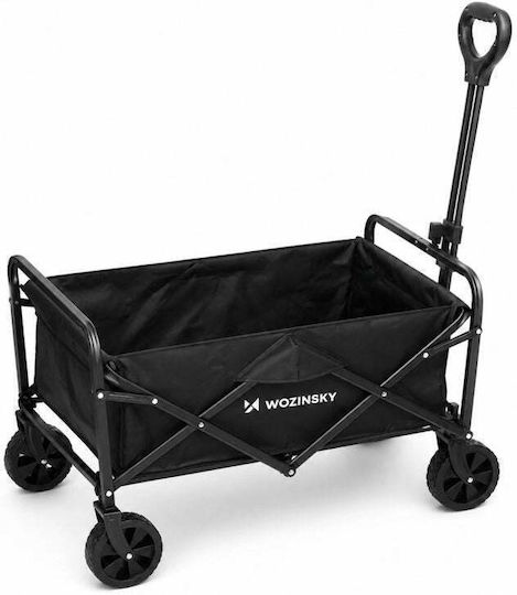 Wozinsky Collapsible Load Lifting and Transport System for Loads up to 80 kg in Black